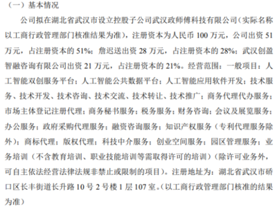 力龍信息擬出資51萬設(shè)立控股子公司，加碼商務(wù)代理服務(wù)賽道